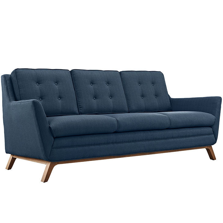 Amy Retro Fabric Sofa - living-essentials