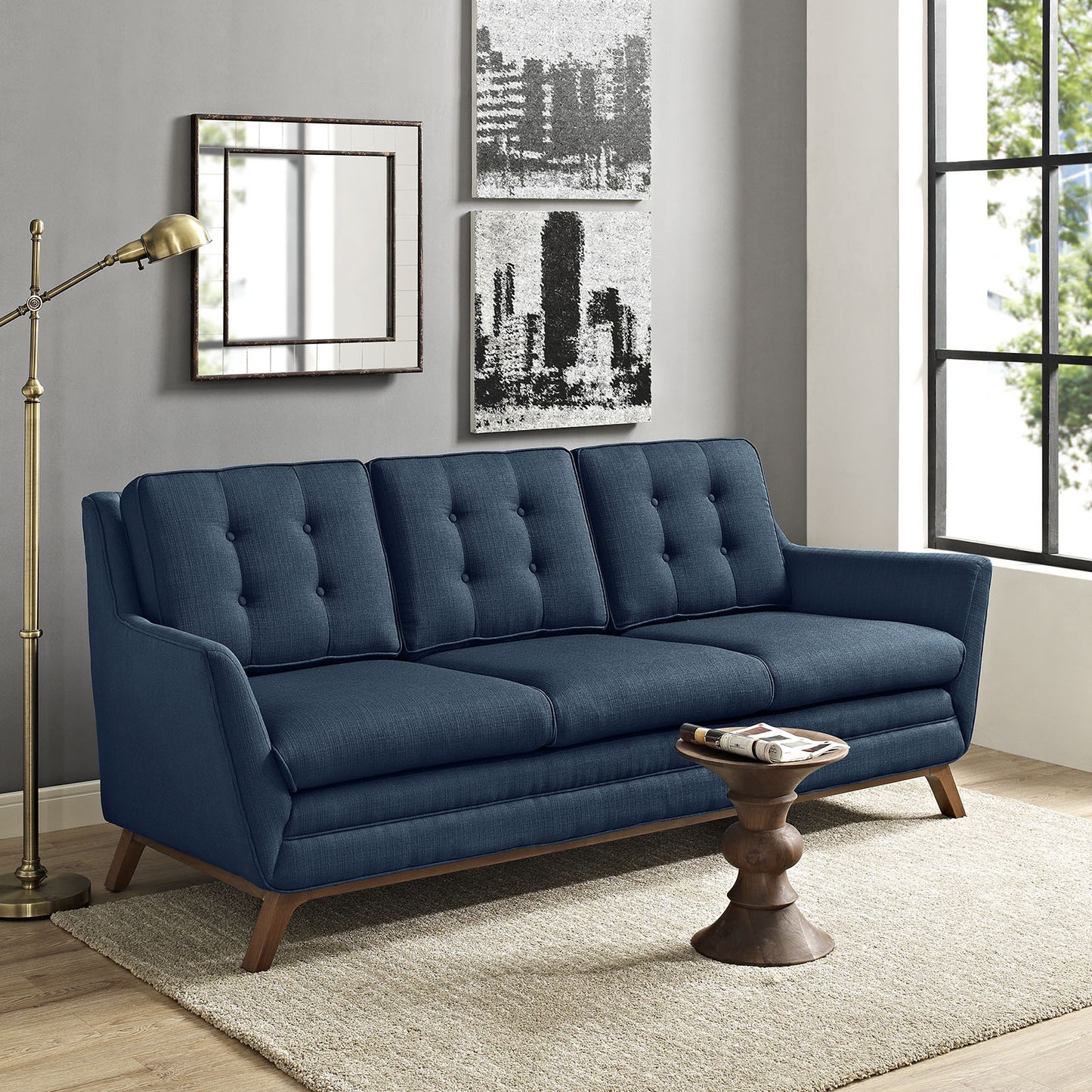 Enchant Fabric Sofa - living-essentials