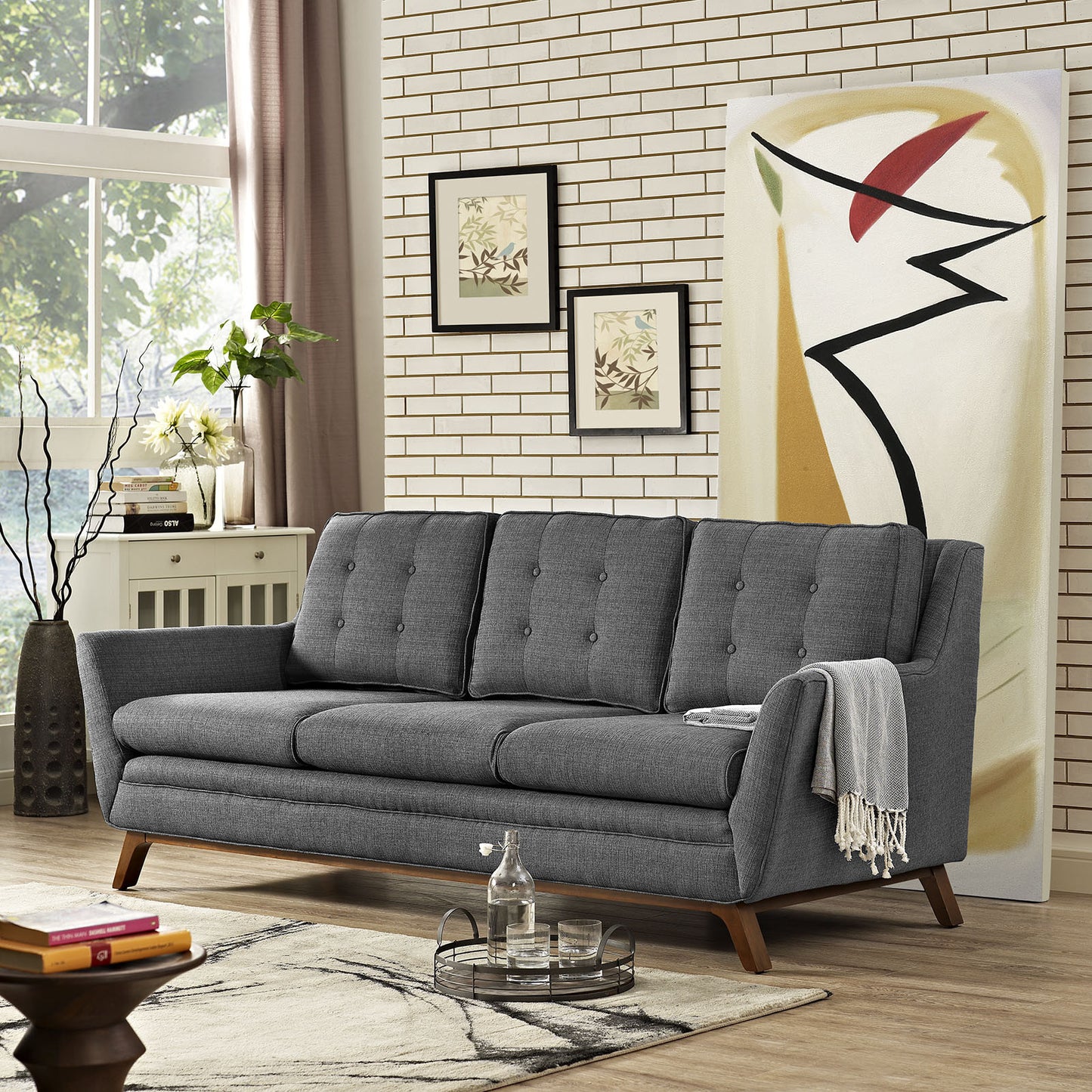 Enchant Fabric Sofa - living-essentials