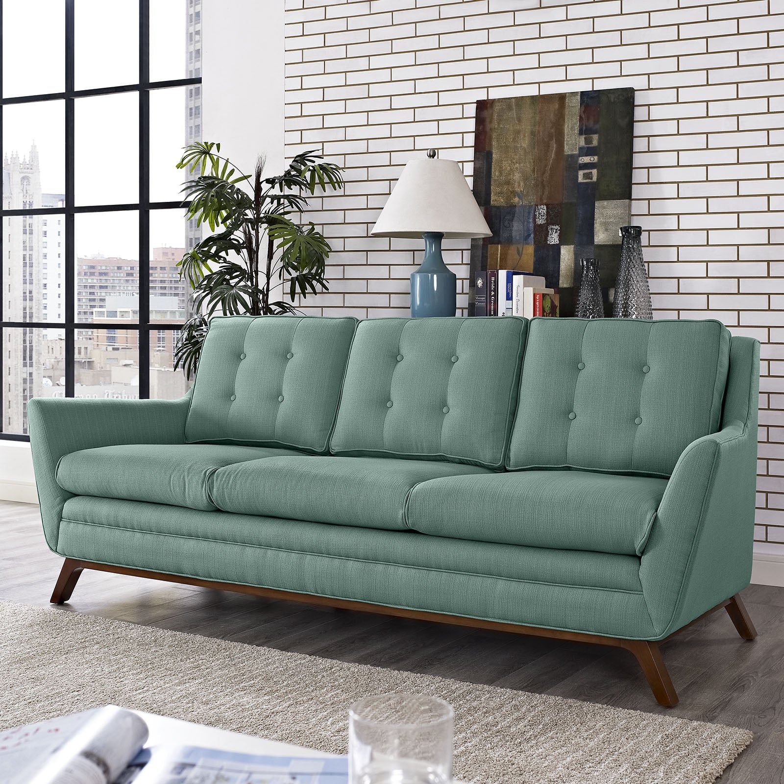 Enchant Fabric Sofa - living-essentials