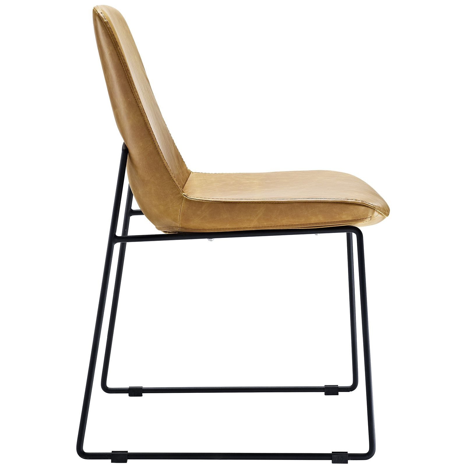 Allure Vinyl Dining Chair - living-essentials