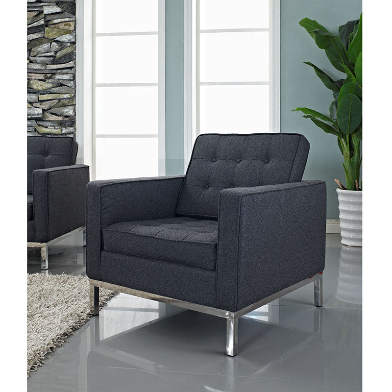 Knoll Wool Armchair - living-essentials