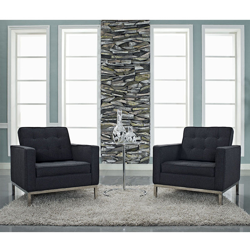 Knoll Wool Armchair - living-essentials