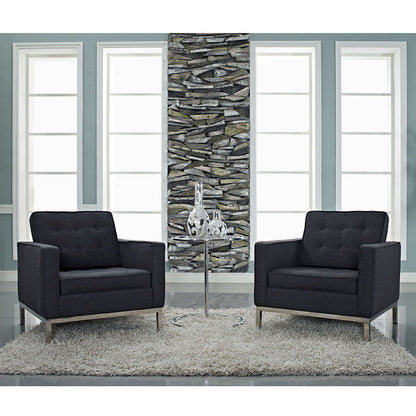 Knoll Wool Armchair - living-essentials