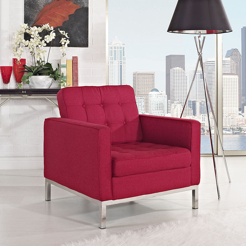 Knoll Wool Armchair - living-essentials