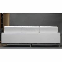 Florence Knoll Style Leather Sofa - living-essentials