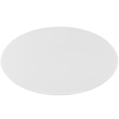 Tulip Style 48" Oval Shaped White Coffee Table - living-essentials