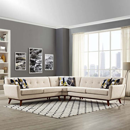 Queen Mary L-Shaped Sectional Sofa - living-essentials