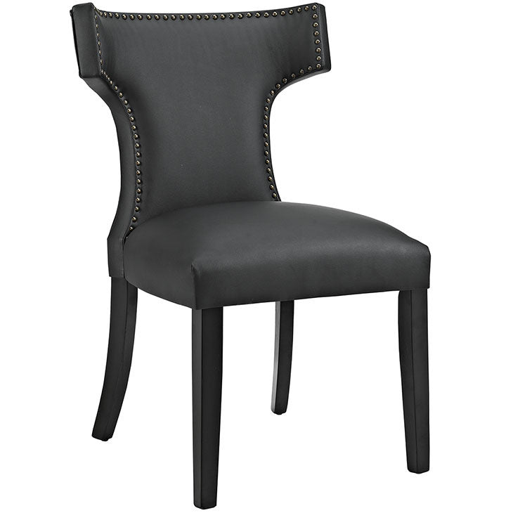 Swerve Vinyl Dining Chair - living-essentials