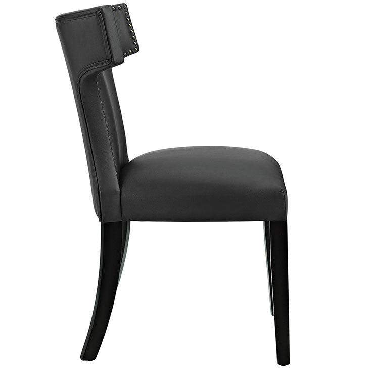 Swerve Vinyl Dining Chair - living-essentials