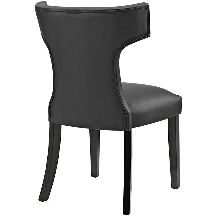 Swerve Vinyl Dining Chair - living-essentials