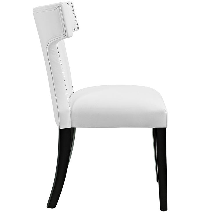 Swerve Vinyl Dining Chair - living-essentials