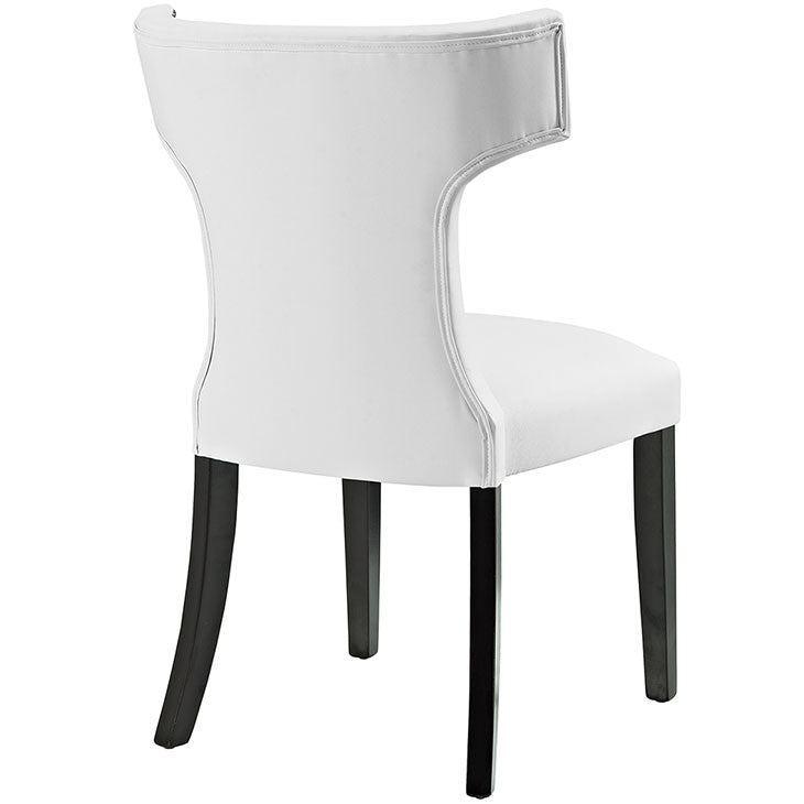 Swerve Vinyl Dining Chair - living-essentials