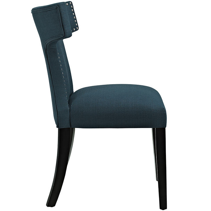 Swerve Fabric Dining Chair - living-essentials