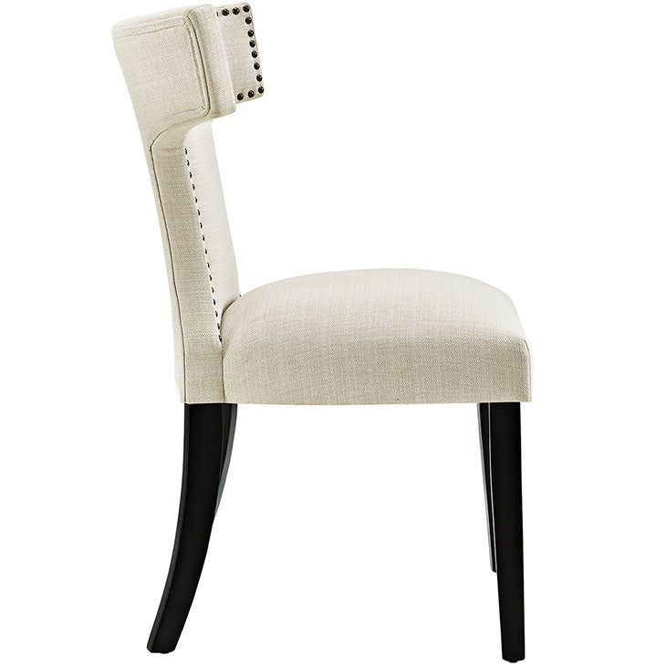 Swerve Fabric Dining Chair - living-essentials