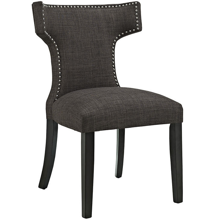 Swerve Fabric Dining Chair - living-essentials