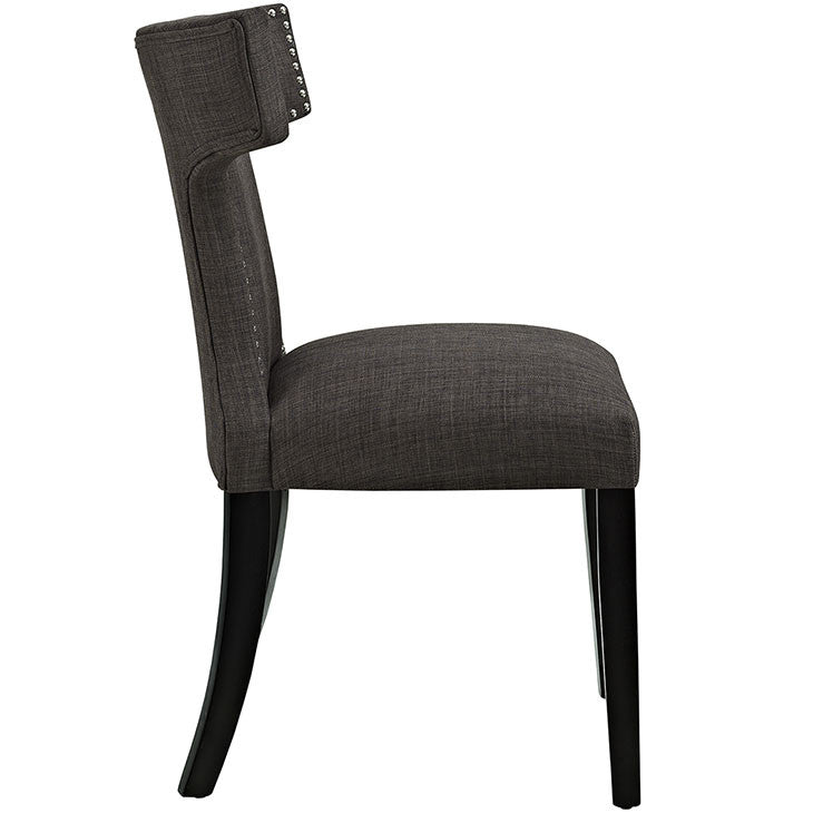 Swerve Fabric Dining Chair - living-essentials