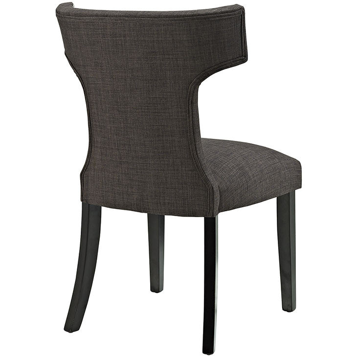 Swerve Fabric Dining Chair - living-essentials