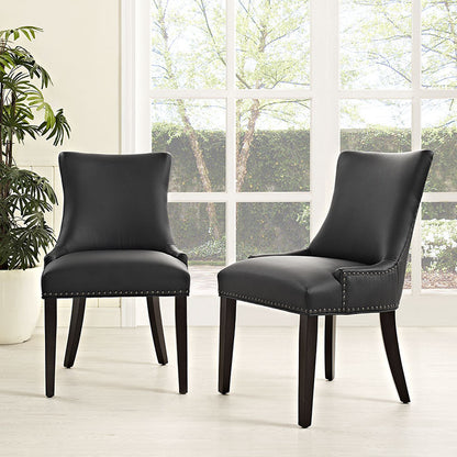 Marx Faux Leather Dining Chair - living-essentials
