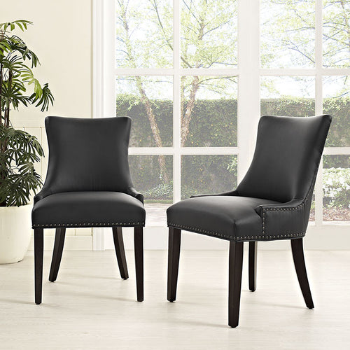 Marx Faux Leather Dining Chair - living-essentials