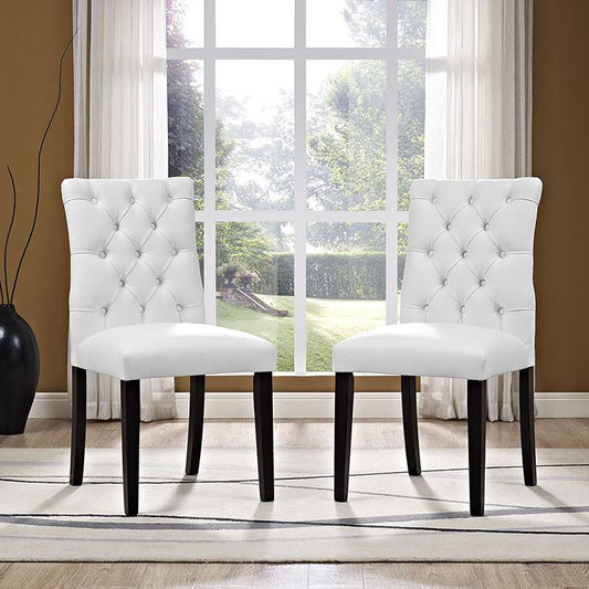 Castro Vinyl Dining Chair - living-essentials