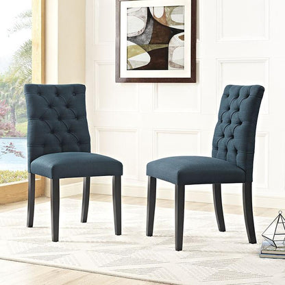 Castro Fabric Dining Chair - living-essentials