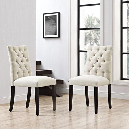 Castro Fabric Dining Chair - living-essentials