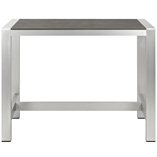 Wharf Outdoor Aluminum Bar Table - living-essentials