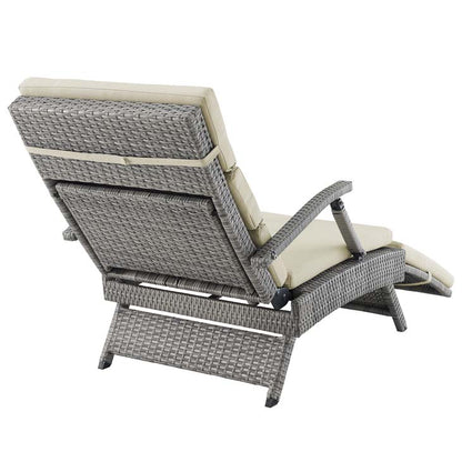Envisage Chaise Outdoor Patio Wicker Rattan Lounge Chair - living-essentials