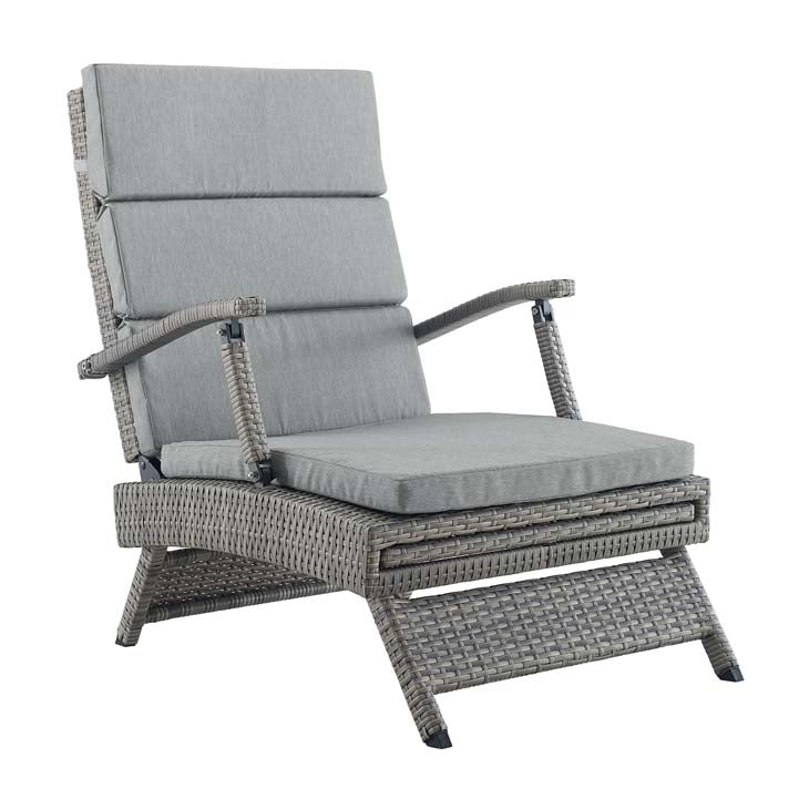 Envisage Chaise Outdoor Patio Wicker Rattan Lounge Chair - living-essentials