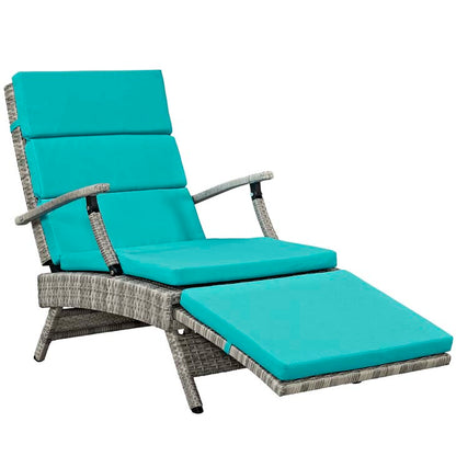 Envisage Chaise Outdoor Patio Wicker Rattan Lounge Chair - living-essentials