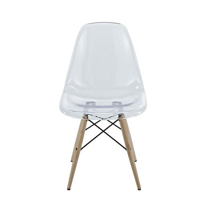 Payton Clear Dining Side Chair - living-essentials