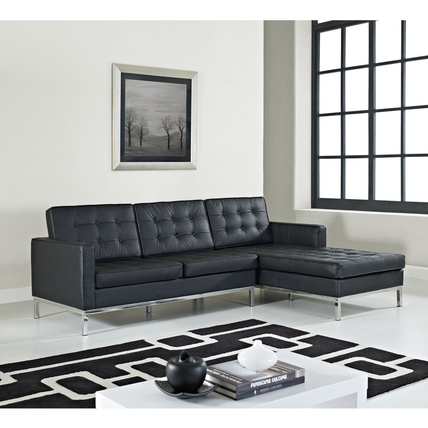 Florence Knoll style Arm Sectional Sofa - living-essentials