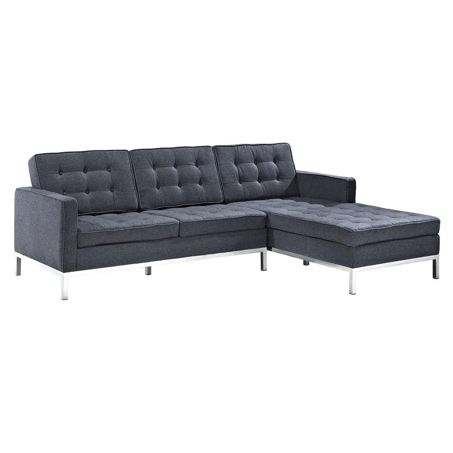Florence Knoll style Arm Sectional Sofa - living-essentials