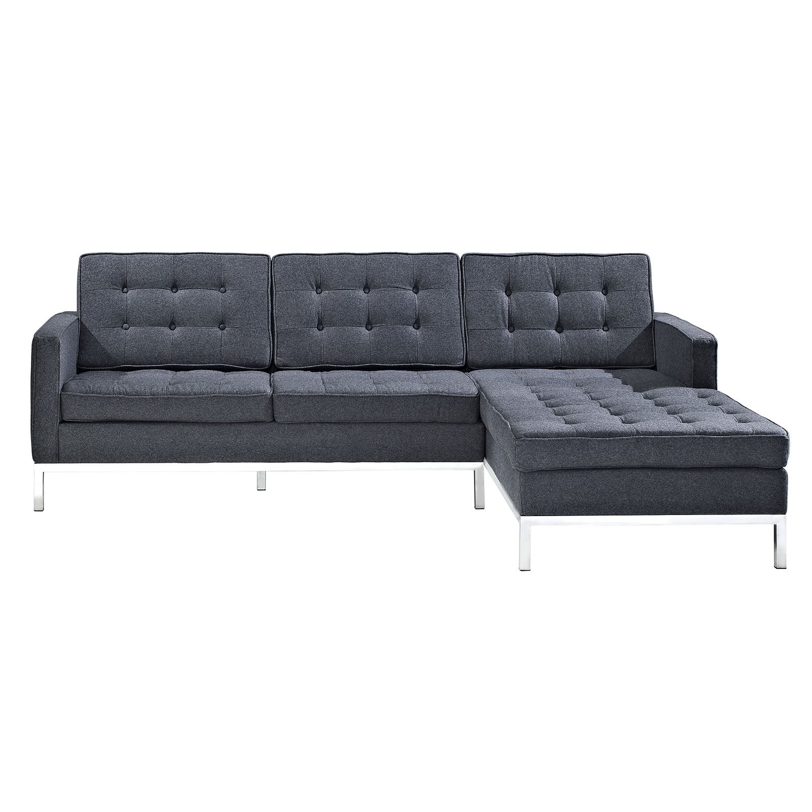 Florence Knoll style Arm Sectional Sofa - living-essentials