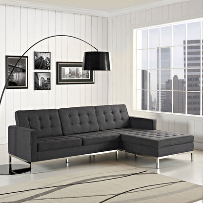 Florence Knoll style Arm Sectional Sofa - living-essentials