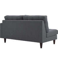 Emmy Right-facing Upholstered Fabric Loveseat - living-essentials