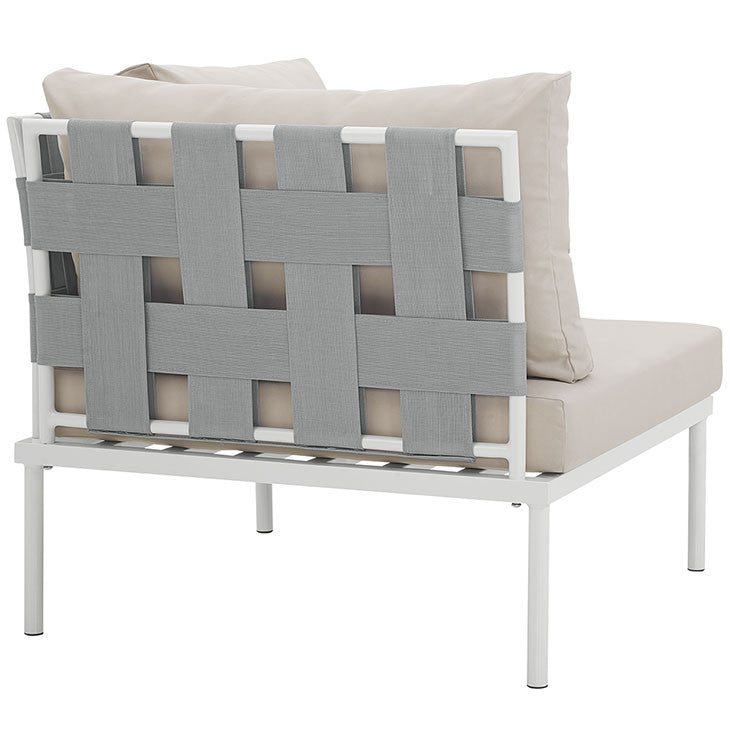 Peace Outdoor Patio Aluminum Corner Sofa - living-essentials