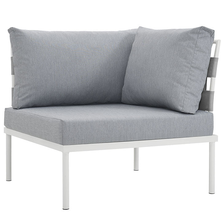 Peace Outdoor Patio Aluminum Corner Sofa - living-essentials