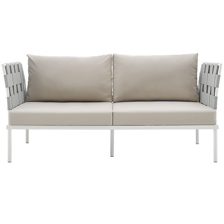 Peace Outdoor Patio Aluminum Loveseat - living-essentials