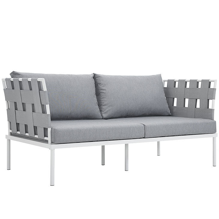 Peace Outdoor Patio Aluminum Loveseat - living-essentials