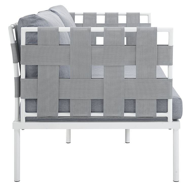 Peace Outdoor Patio Aluminum Loveseat - living-essentials