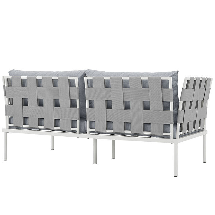 Peace Outdoor Patio Aluminum Loveseat - living-essentials