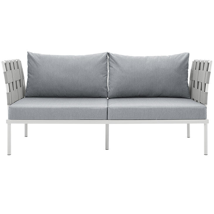 Peace Outdoor Patio Aluminum Loveseat - living-essentials