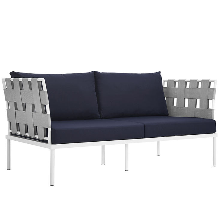 Peace Outdoor Patio Aluminum Loveseat - living-essentials