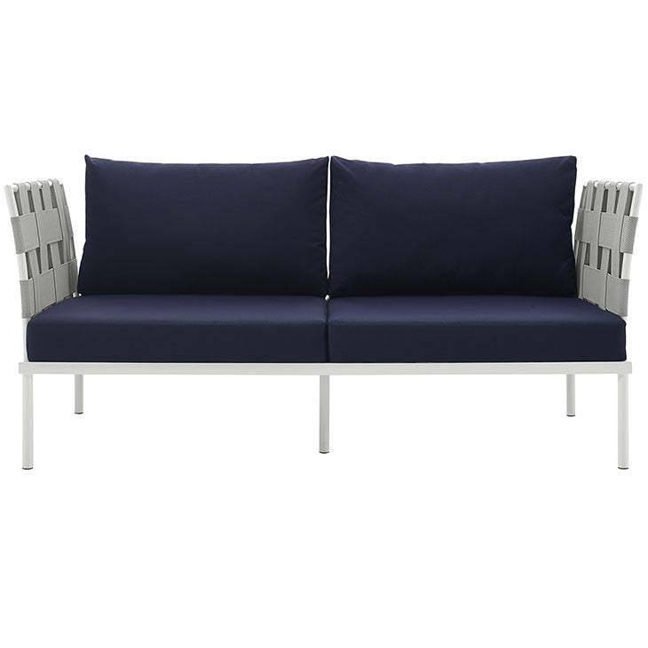 Peace Outdoor Patio Aluminum Loveseat - living-essentials