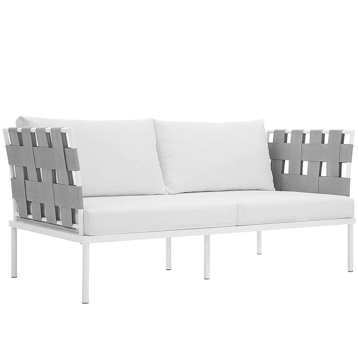 Peace Outdoor Patio Aluminum Loveseat - living-essentials