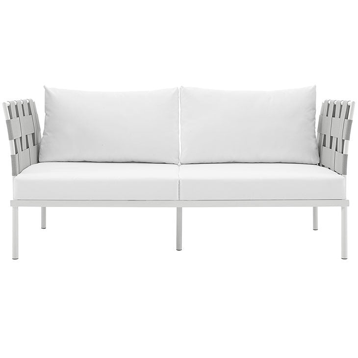 Peace Outdoor Patio Aluminum Loveseat - living-essentials