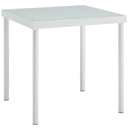 Peace Outdoor Patio Aluminum Side Table - living-essentials