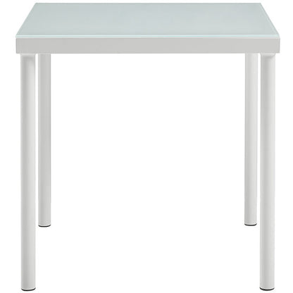 Peace Outdoor Patio Aluminum Side Table - living-essentials